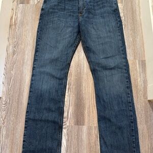 Cinch Men's Dark Blue Straight Jeans